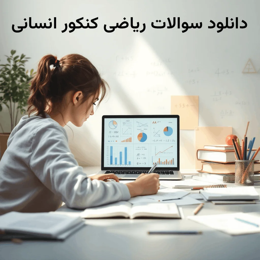 دانلود سوالات ریاضی کنکور انسانی