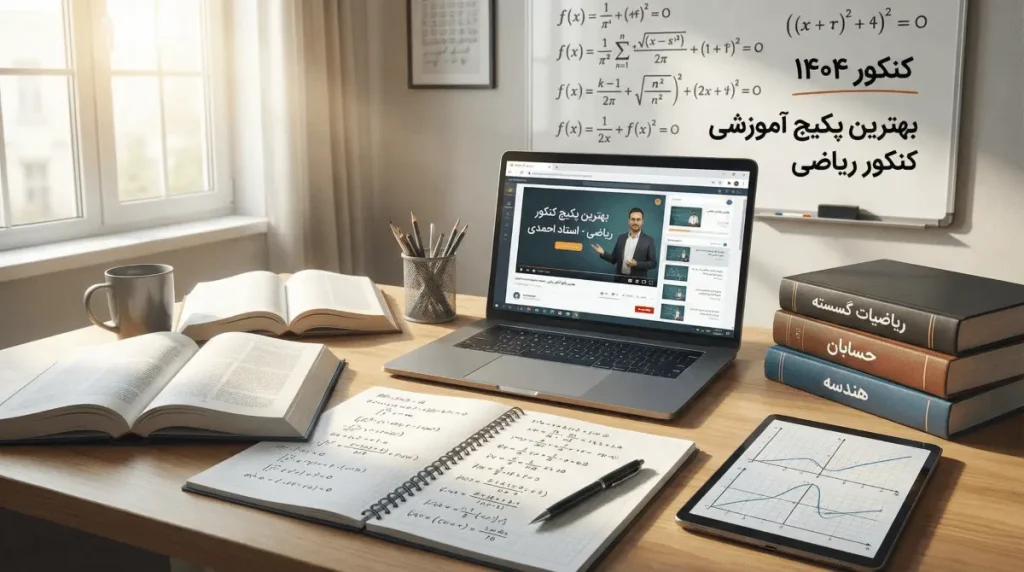 بهترین پکیج کنکور ریاضی