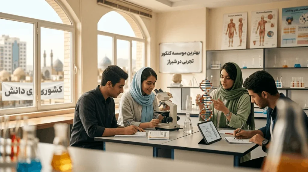 بهترین موسسه کنکور تجربی در شیراز